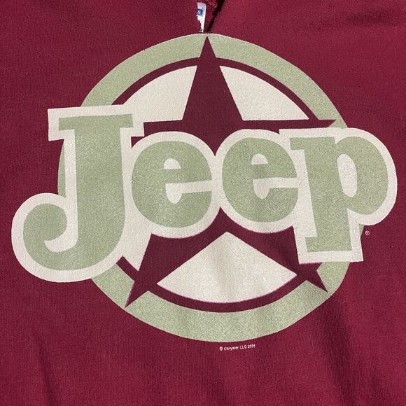 Jeep 2008 Pullover Hoodie Sweatshirt Men’s Size XL - Picture 3 of 10